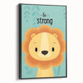 Vertical (CopyBe Strong Lion - Boys Room Wall Art Kids Wall Art Prints