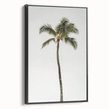 Black and white vintage poster art on framed canvas featuring a summer landscape, ideal for bedroom decor.