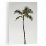 Black and white large art canvas featuring a minimalist summer tree design, ideal for kitchen wall art.