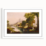 Romanticism Art: "The Voyage of Life - Youth" by Thomas Cole