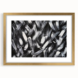 Canvas Prints for Bedroom – Black & White Abstract Brush Art