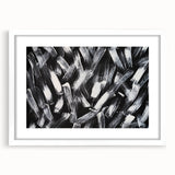 Canvas Prints for Bedroom – Black & White Abstract Brush Art