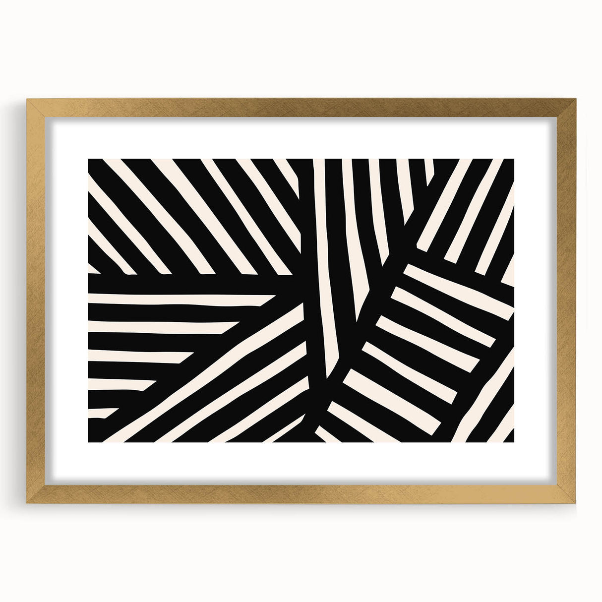Modern Dining Room Art – Black & White Abstract Wall Decor