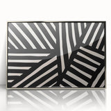 Modern Dining Room Art – Black & White Abstract Wall Decor