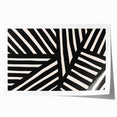 Modern Dining Room Art – Black & White Abstract Wall Decor