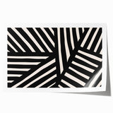 Modern Dining Room Art – Black & White Abstract Wall Decor