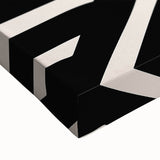 Modern Dining Room Art – Black & White Abstract Wall Decor