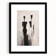 Minimalist Abstract Figures Wall Art – Modern Living Room Canvas