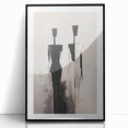 Minimalist Abstract Figures Wall Art – Modern Living Room Canvas