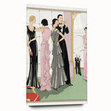 Vintage Art Deco Wall Art – 1920s Inspired Glamorous Party Scene Print
