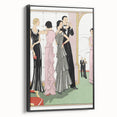 Vintage Art Deco Wall Art – 1920s Inspired Glamorous Party Scene Print