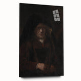 Baroque Art Portrait - Antique Art Print with Timeless Elegance