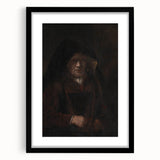 Baroque Art Portrait - Antique Art Print with Timeless Elegance