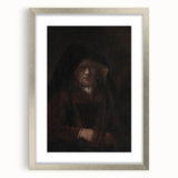 Baroque Art Portrait - Antique Art Print with Timeless Elegance