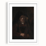 Baroque Art Portrait - Antique Art Print with Timeless Elegance