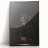 Baroque Art Portrait - Antique Art Print with Timeless Elegance