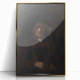 Baroque Art Portrait - Antique Art Print with Timeless Elegance