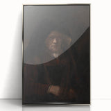 Baroque Art Portrait - Antique Art Print with Timeless Elegance