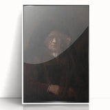 Baroque Art Portrait - Antique Art Print with Timeless Elegance