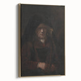 Baroque Art Portrait - Antique Art Print with Timeless Elegance