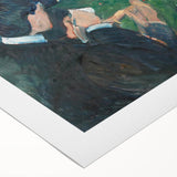 Expressionist Roulette Scene – Vibrant Abstract Casino Canvas Wall Art