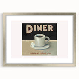 Textured art print featuring abstract swirls in muted earth tones, framed with a silver mat, suitable for bedroom decor.