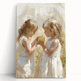 Black and white stretched canvas featuring a bustling restaurant scene, ideal for kitchen wall art.