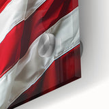 Waving Stars & Stripes - American Flag Wall Art