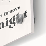 Let's Groove Tonight Disco Ball - New Year's Eve Wall Art Print