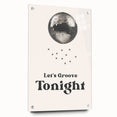 Let's Groove Tonight Disco Ball - New Year's Eve Wall Art Print