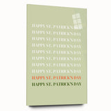St. Patrick’s Day Wall Art - Minimalist Irish Typography Print