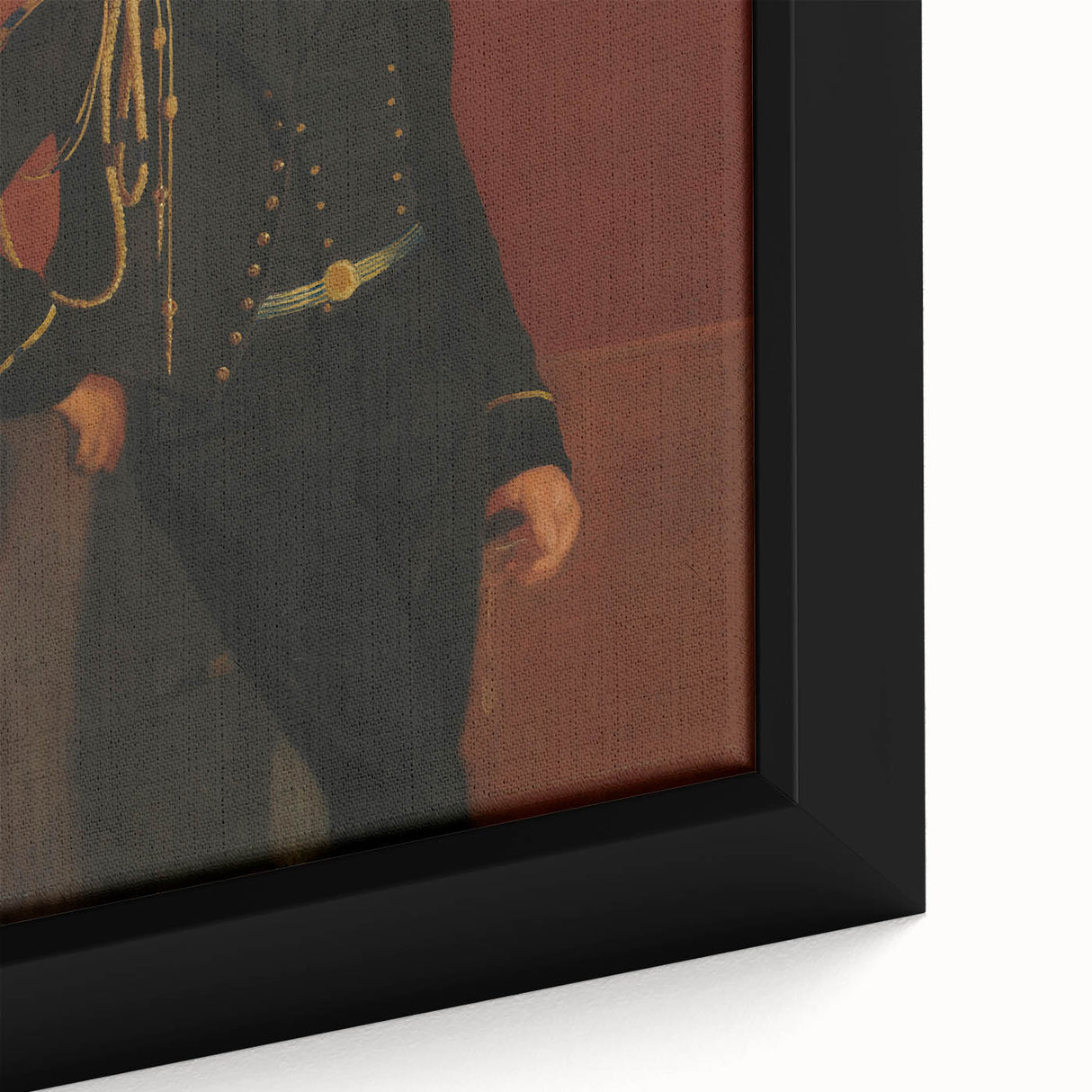 Achille De Gas in the Uniform of a Cadet - Portrait by Edgar Degas