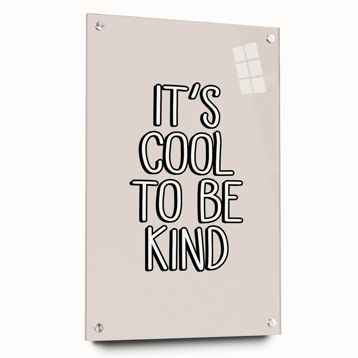 It's Cool to Be Kind - Boys Wall Art Kids Room Decor