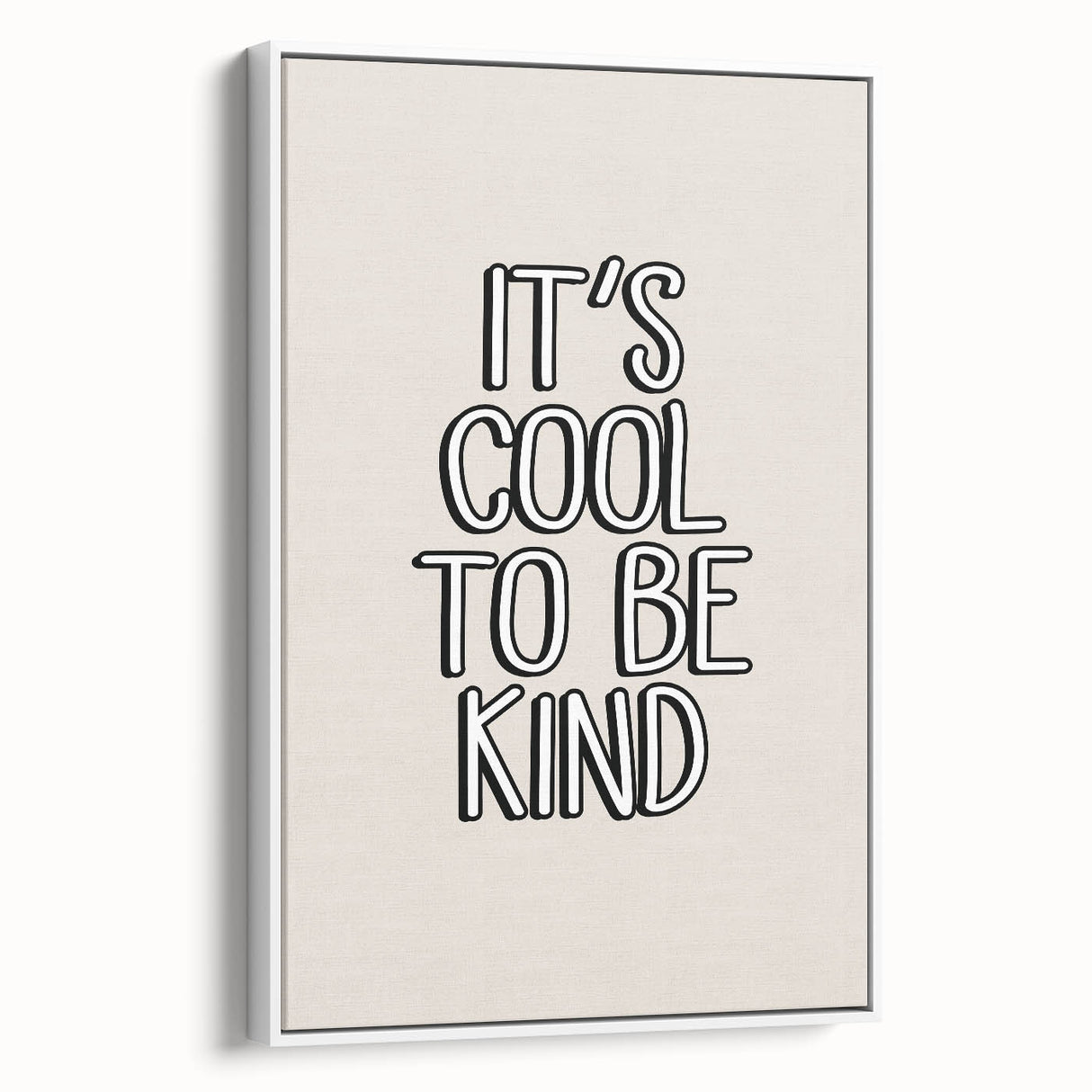 It's Cool to Be Kind - Boys Wall Art Kids Room Decor