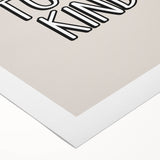 It's Cool to Be Kind - Boys Wall Art Kids Room Decor