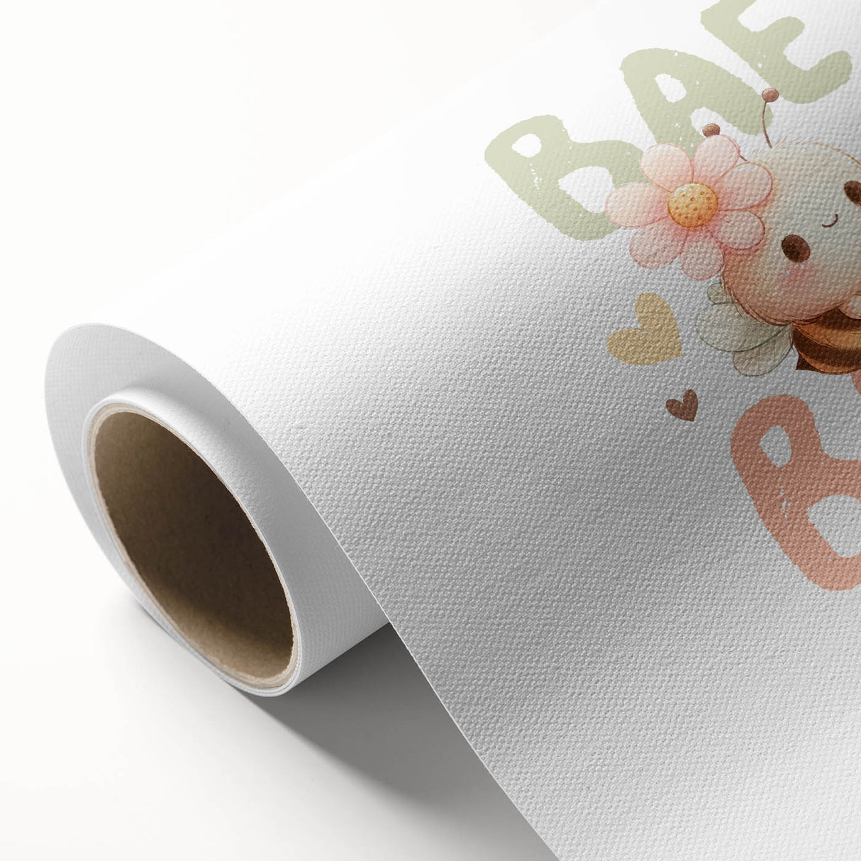 Cute Baby Bee Girls Room Wall Art – Nursery Animal Print