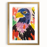 Acrylic Glass Art for Kids - Majestic Eagle Nursery Print