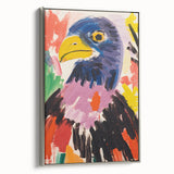 Acrylic Glass Art for Kids - Majestic Eagle Nursery Print