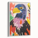 Acrylic Glass Art for Kids - Majestic Eagle Nursery Print
