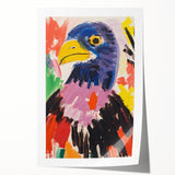 Acrylic Glass Art for Kids - Majestic Eagle Nursery Print