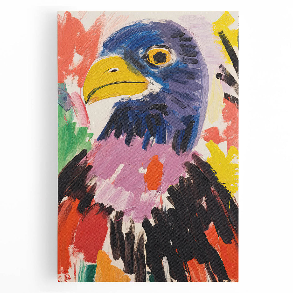 Acrylic Glass Art for Kids - Majestic Eagle Nursery Print