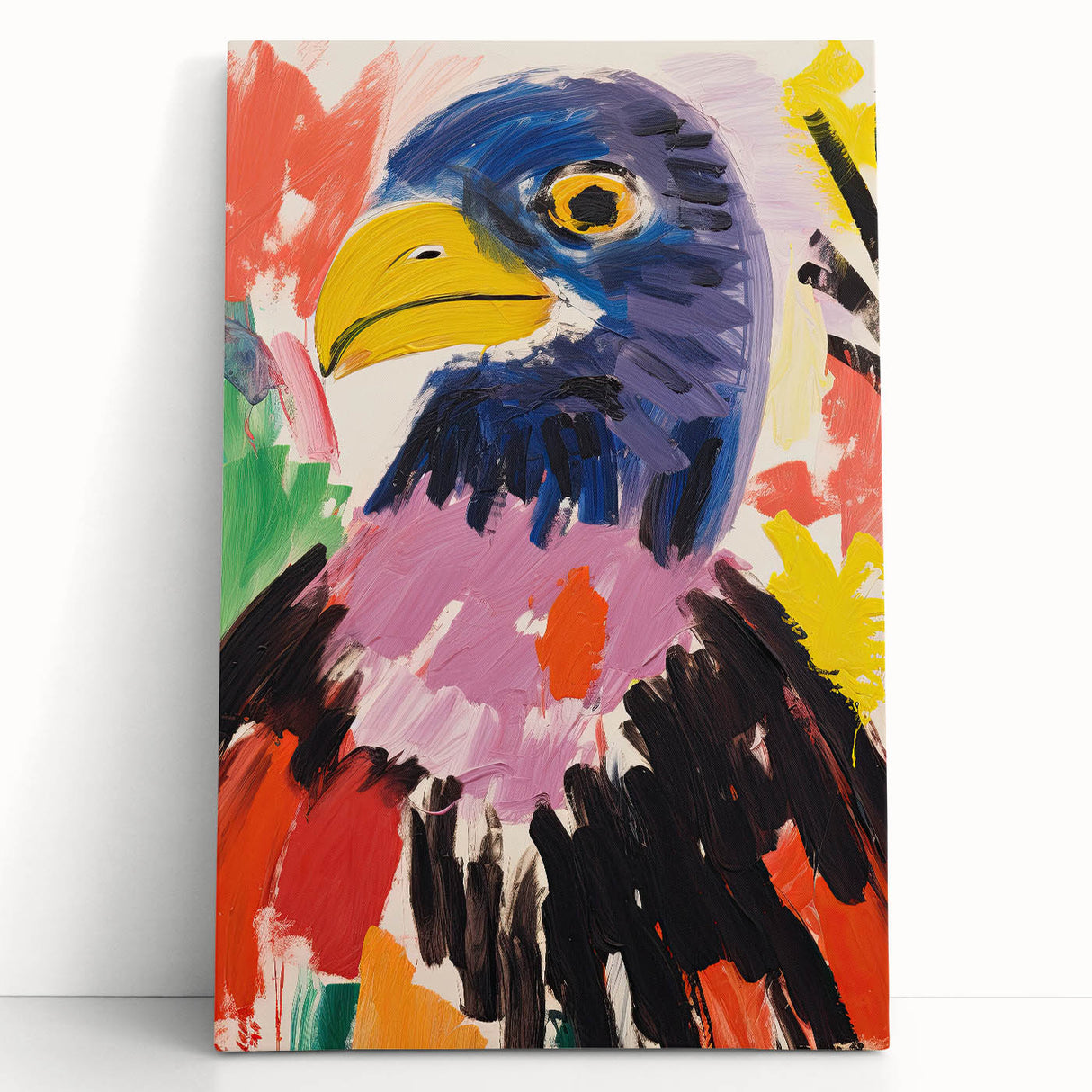 Acrylic Glass Art for Kids - Majestic Eagle Nursery Print