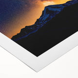 Vibrant rolled canvas showcasing intricate African tribal wall art design in warm earth tones, securely packaged in a durable cardboard tube for safe delivery.