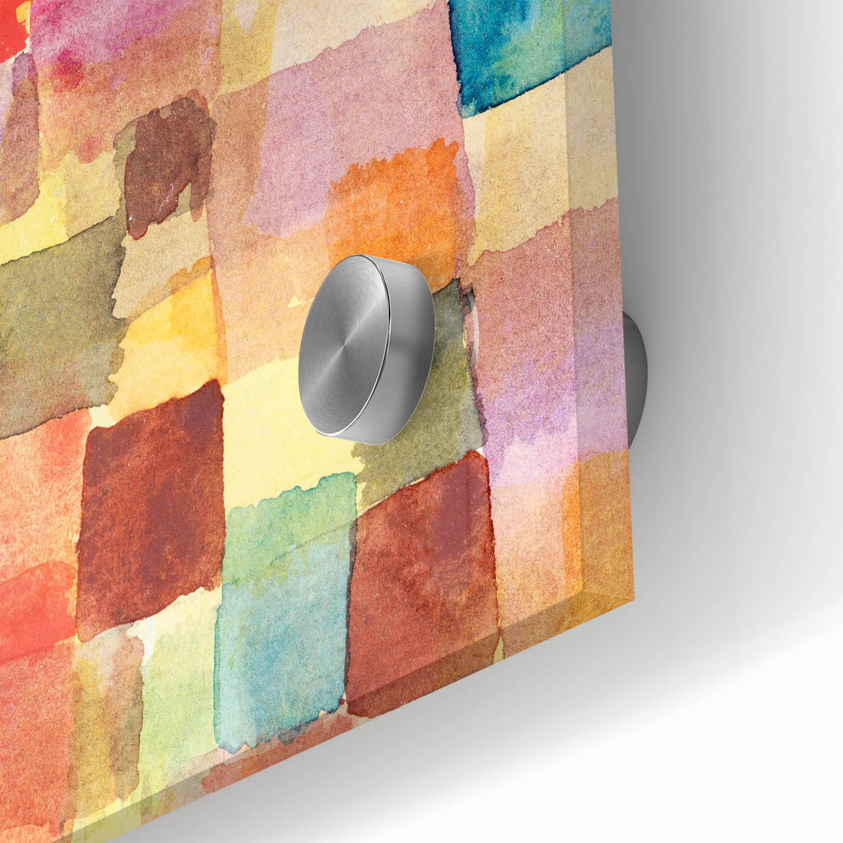 Abstract Modern Art Print in Earthy Tones - Contemporary Wall Decor