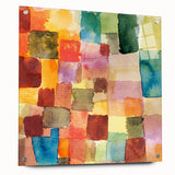 Abstract Modern Art Print in Earthy Tones - Contemporary Wall Decor