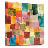 Abstract Modern Art Print in Earthy Tones - Contemporary Wall Decor