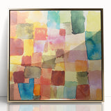 Abstract Modern Art Print in Earthy Tones - Contemporary Wall Decor