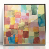 Abstract Modern Art Print in Earthy Tones - Contemporary Wall Decor