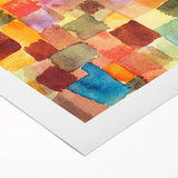 Abstract Modern Art Print in Earthy Tones - Contemporary Wall Decor