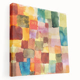 Abstract Modern Art Print in Earthy Tones - Contemporary Wall Decor